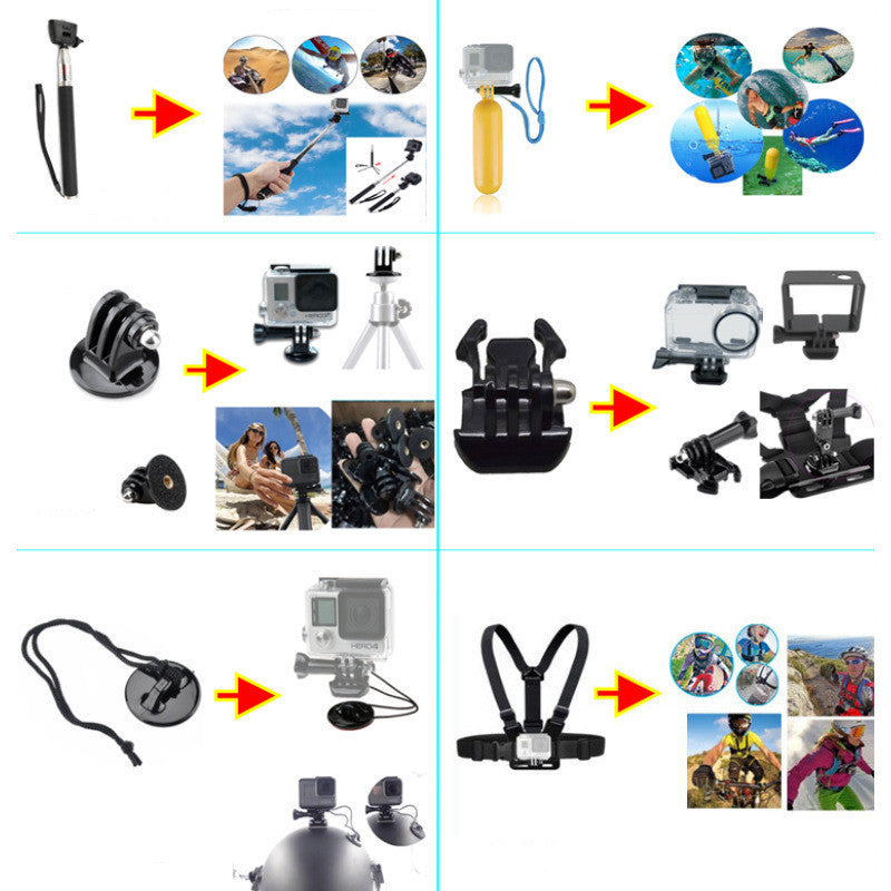 Portable Gopro10 Accessories Set