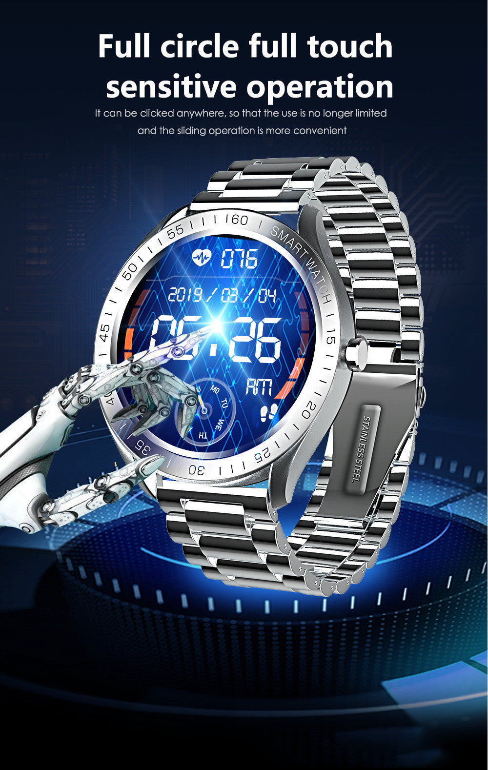 F13 Waterproof Smart Watch