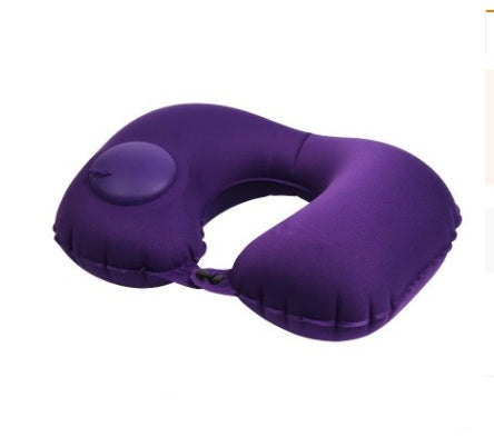 Portable, Inflatable Travel Neck Pillow