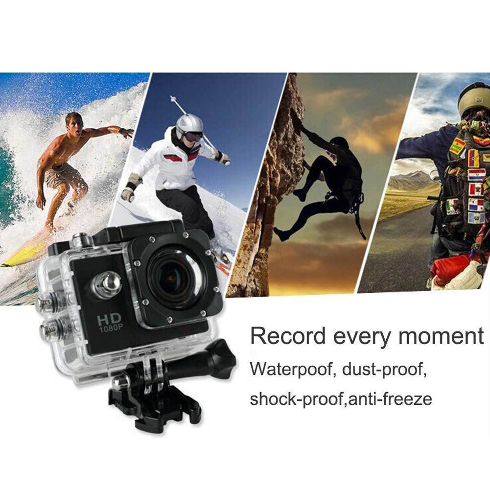 HD High-definition 1080P Action Sports Waterproof Camera