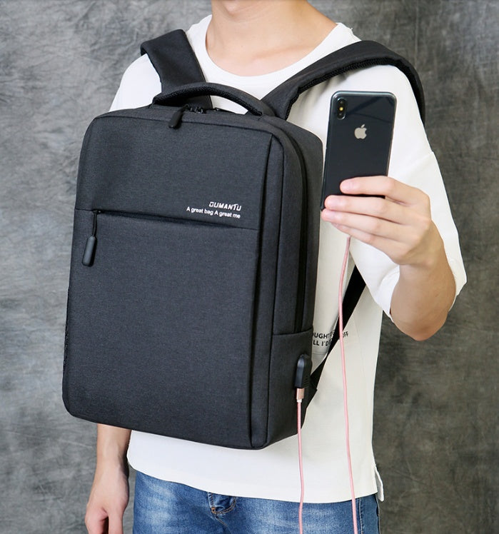 Waterproof and shockproof rechargeable backpack, laptop bag