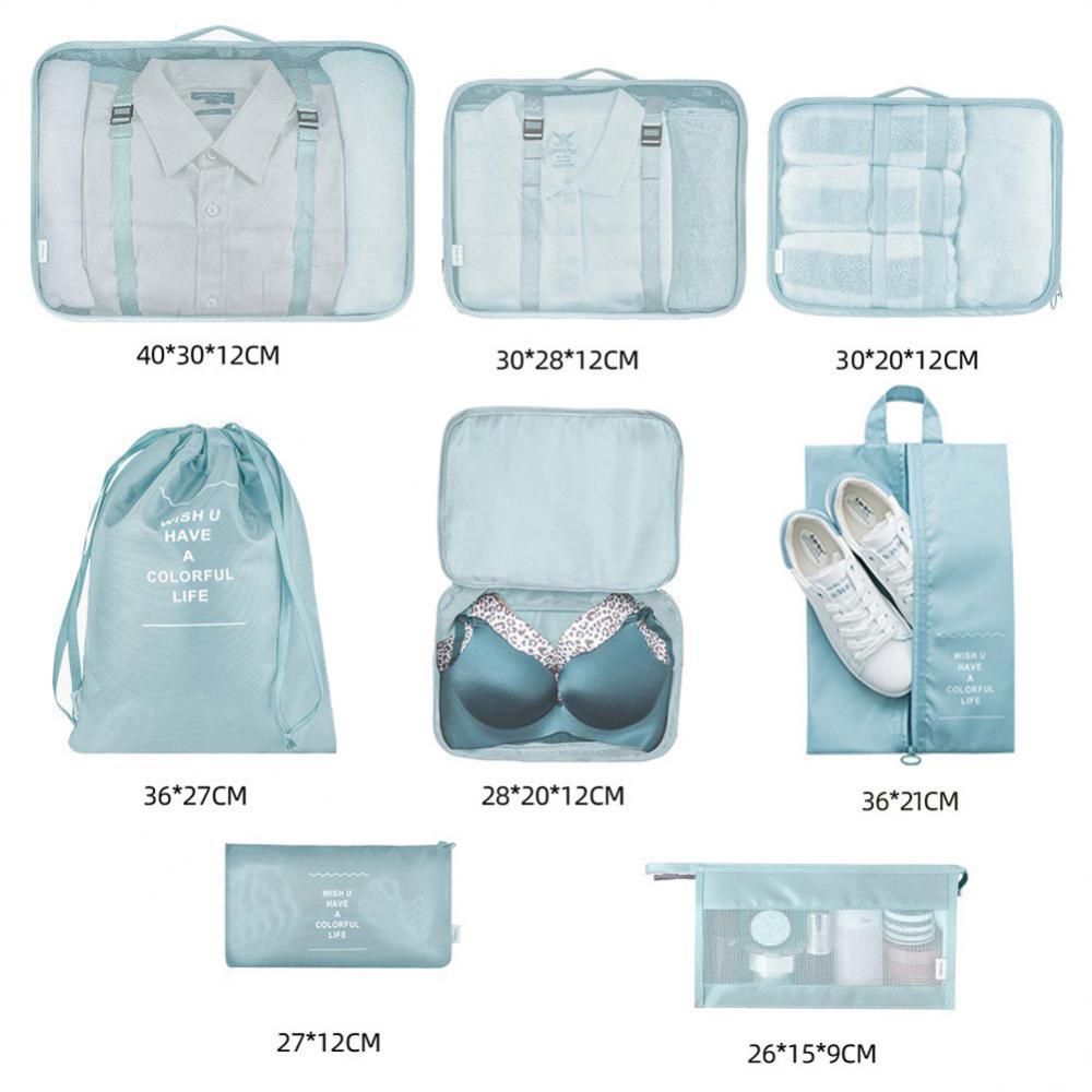 Travel Storage Bag, 8 pieces