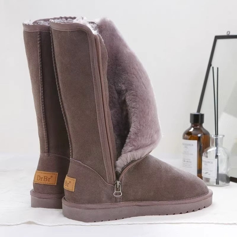 Fleece-lined Thickened Winter Boots