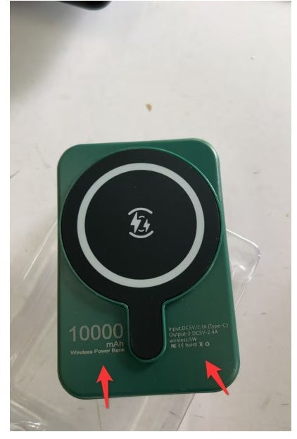 Mini Fast Charging Magnetic Wireless Power Bank, 5000/10 000 MAh