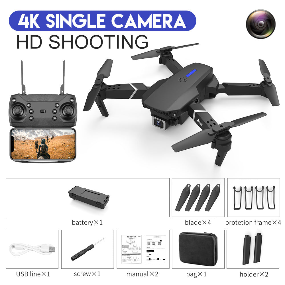 E88 Drone Photography HD 4K Dual Camera