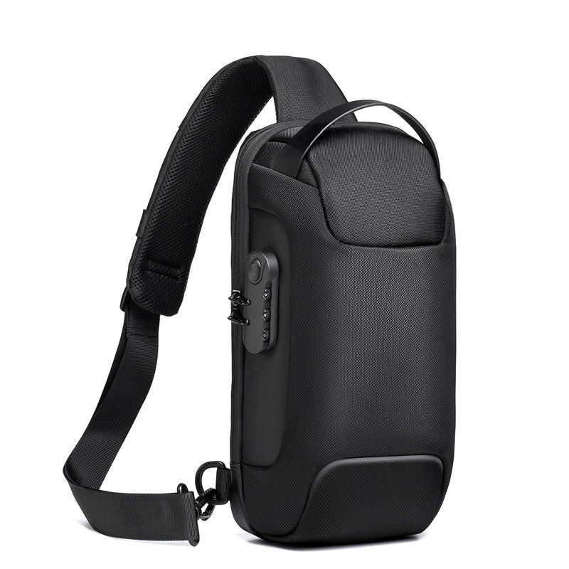 Waterproof USB Anti-theft Bag, Multifunction Chest Pack