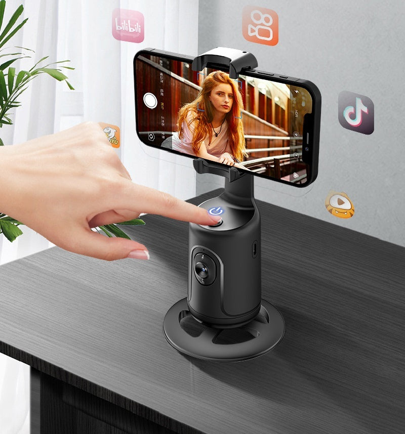 360° AI Auto Face Tracking Phone Holder