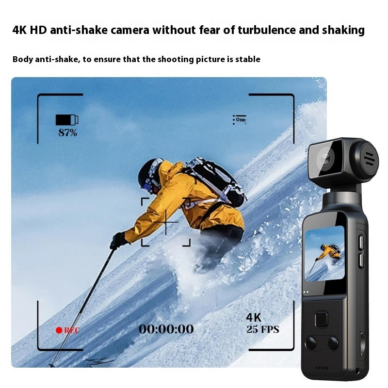 4K HD Anti Shake Pocket Sports Camera Mini