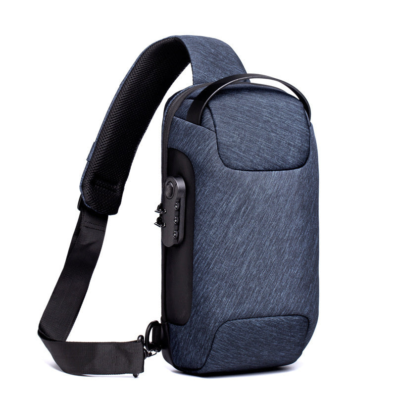 Waterproof USB Anti-theft Bag, Multifunction Chest Pack