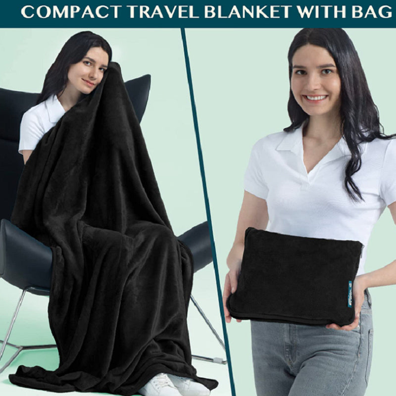 Foldable Travel Pillow or Blanket