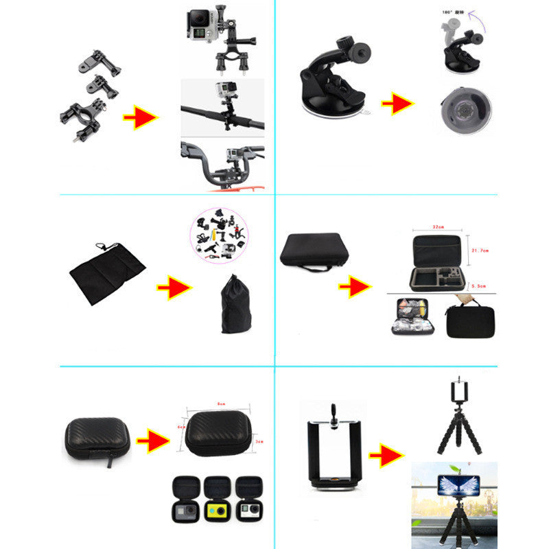 Portable Gopro10 Accessories Set