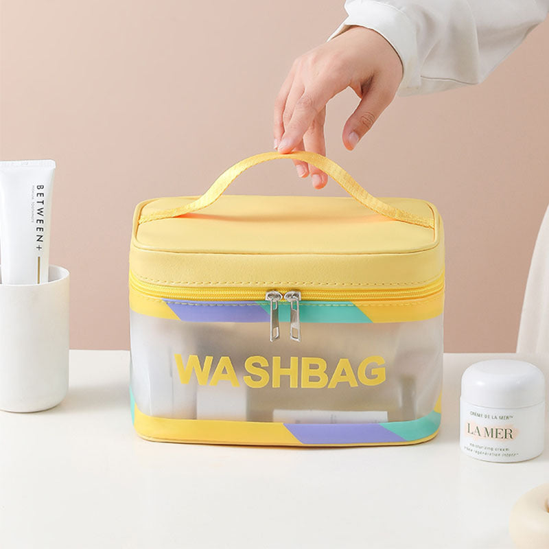 Simple, Waterproof Travel Wash Bag