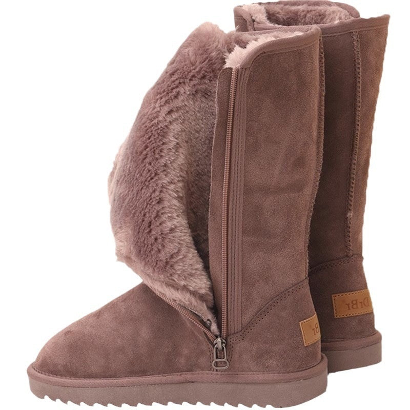 Fleece-lined Thickened Winter Boots